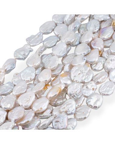 Perle Di Fiume Barocche Piatte (REL) Bianco 55-60gr-PERLE BAROCCHE | Worldofjewel.com