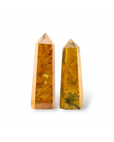Obelisco Di Unakite (NLG) Peso 200-240gr-OBELISCHI | Worldofjewel.com