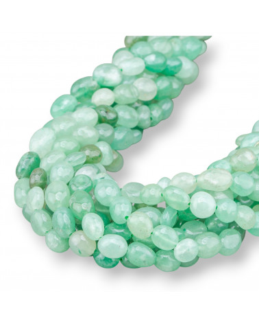 Avventurina Verde Sasso Burattato 8x10mm-ΠΡΑΣΙΝΗ ΑΒΕΝΤΟΥΡΙΝΗ | Worldofjewel.com