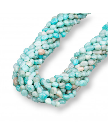Amazzonite Sasso Burattato 6x8mm-AMAZONITE CLASSIQUE | Worldofjewel.com
