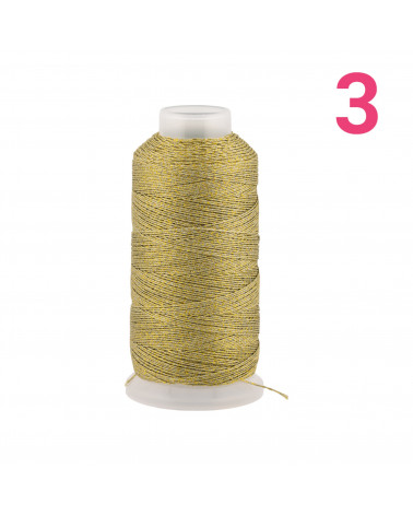 Filo Di Poliestere Intrecciato Diamantato Per Macrame' E Ricamo Misura 3 - 1 Bobina 80mt Verde Oliva Chiaro-FILO PER UNCINETTO | Worldofjewel.com