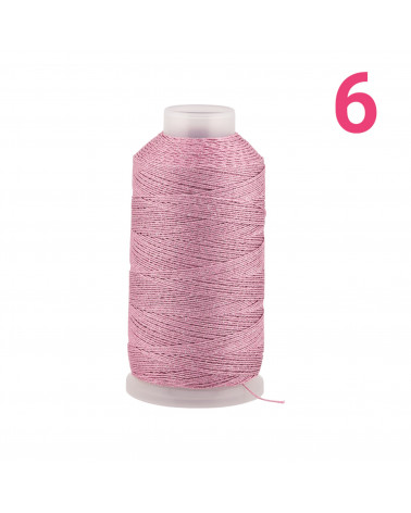 Filo Di Poliestere Intrecciato Diamantato Per Macrame' E Ricamo Misura 6 - 1 Bobina 80mt-FILO PER UNCINETTO | Worldofjewel.com
