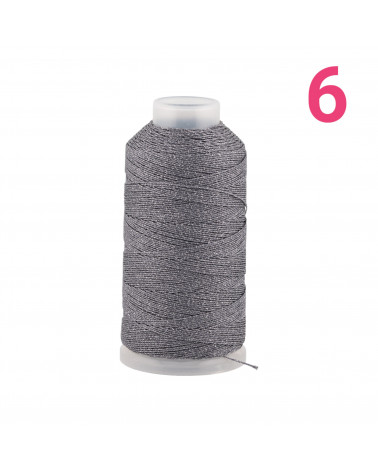 Filo Di Poliestere Intrecciato Diamantato Per Macrame' E Ricamo Misura 6 - 1 Bobina 80mt-FILO PER UNCINETTO | Worldofjewel.com