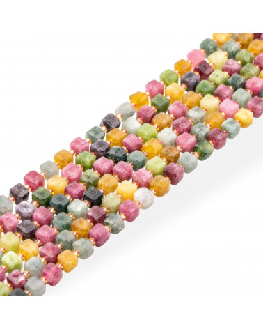 Giada Taglio Rigido Cubo Sfaccettato 8mm Tormalina-GIADA | Worldofjewel.com