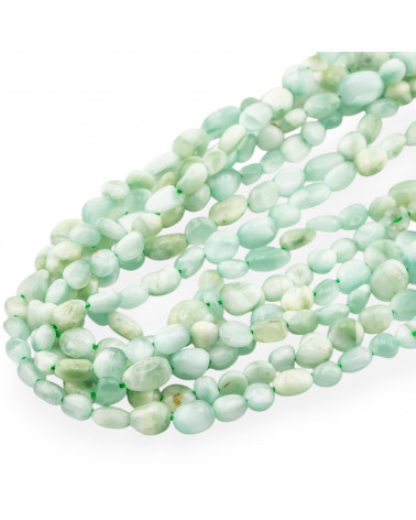 Larimar Verde Sasso Burattato 6x8mm-LARIMAR | Worldofjewel.com