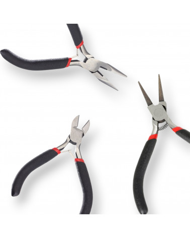 Pinzas Para Creaciones DIY Kit De 3 Piezas Mixtas-ALICATES | Worldofjewel.com