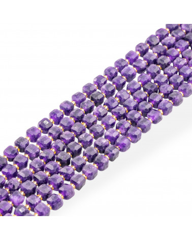 Ametista Taglio Rigido Cubo Sfaccettato 8mm-AMETISTA CLASSICA | Worldofjewel.com