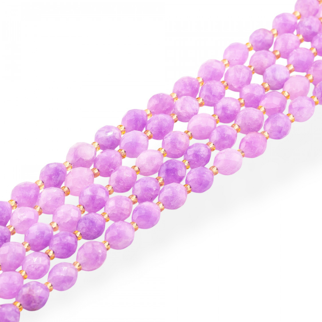 Giada Taglio Rigido Oliva Sfaccettata 8x10mm Lavanda-GIADA | Worldofjewel.com
