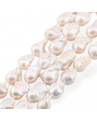 Perle Di Fiume Barocche A Goccia (FHL) 110-120gr Bianco-PERLE BAROCCHE | Worldofjewel.com