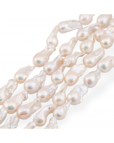 Perle Di Fiume Barocche A Goccia (FWL) 65-70gr Bianco-PERLE BAROCCHE | Worldofjewel.com
