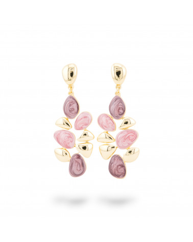 Orecchini Bijoux Smaltato Collezione Isabella 1 Coppia-CRYSTAL BRONZE | Worldofjewel.com