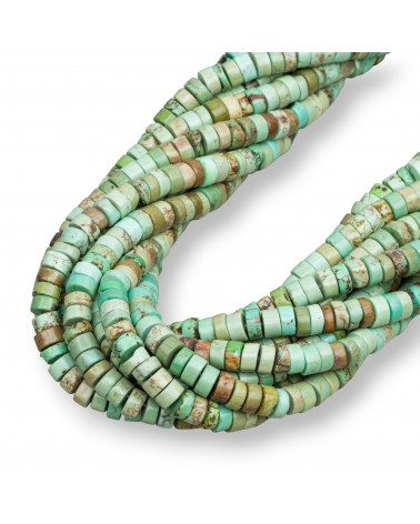 Aulite Magnesite Rondelle 6x3mm-AULITE | Worldofjewel.com
