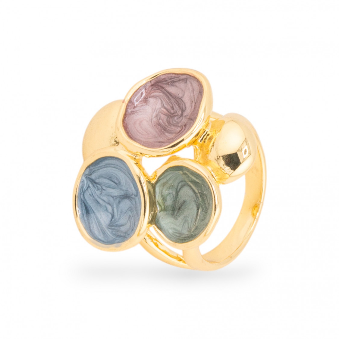 Anello Gioiello In Bronzo, Smaltato Isabella-ANELLI DONNA IN BRONZO | Worldofjewel.com