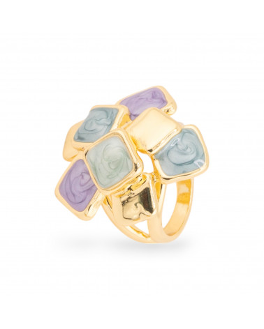 Anello Gioiello In Bronzo, Smaltato Isabella-ANELLI DONNA IN BRONZO | Worldofjewel.com