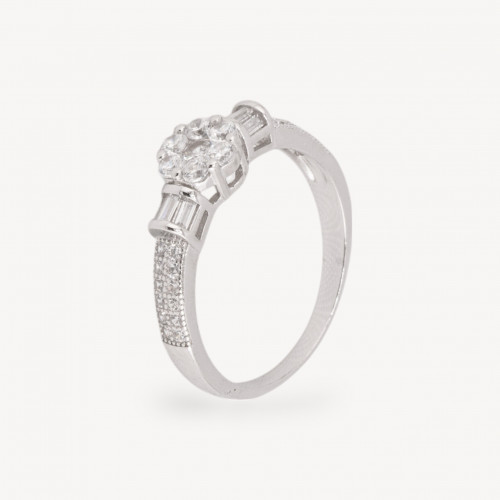 Anello Gioiello In Argento 925 Con Pietra Incastonata MOD99449-ANELLI DI ARGENTO 925 | Worldofjewel.com