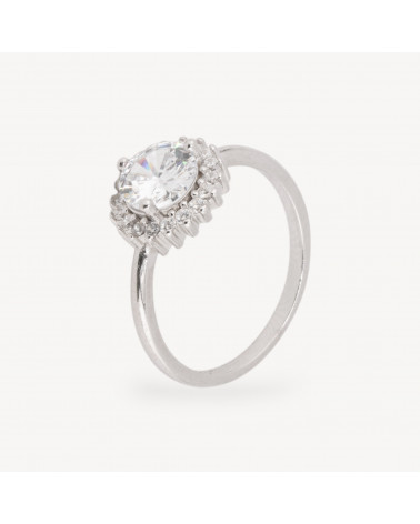 Anello Gioiello In Argento 925 Con Pietra Incastonata-ANELLI DI ARGENTO 925 | Worldofjewel.com