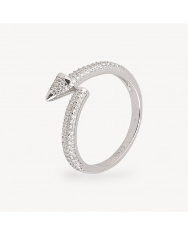 Anello Gioiello In Argento 925 Con Pietra Incastonata-ANELLI DI ARGENTO 925 | Worldofjewel.com