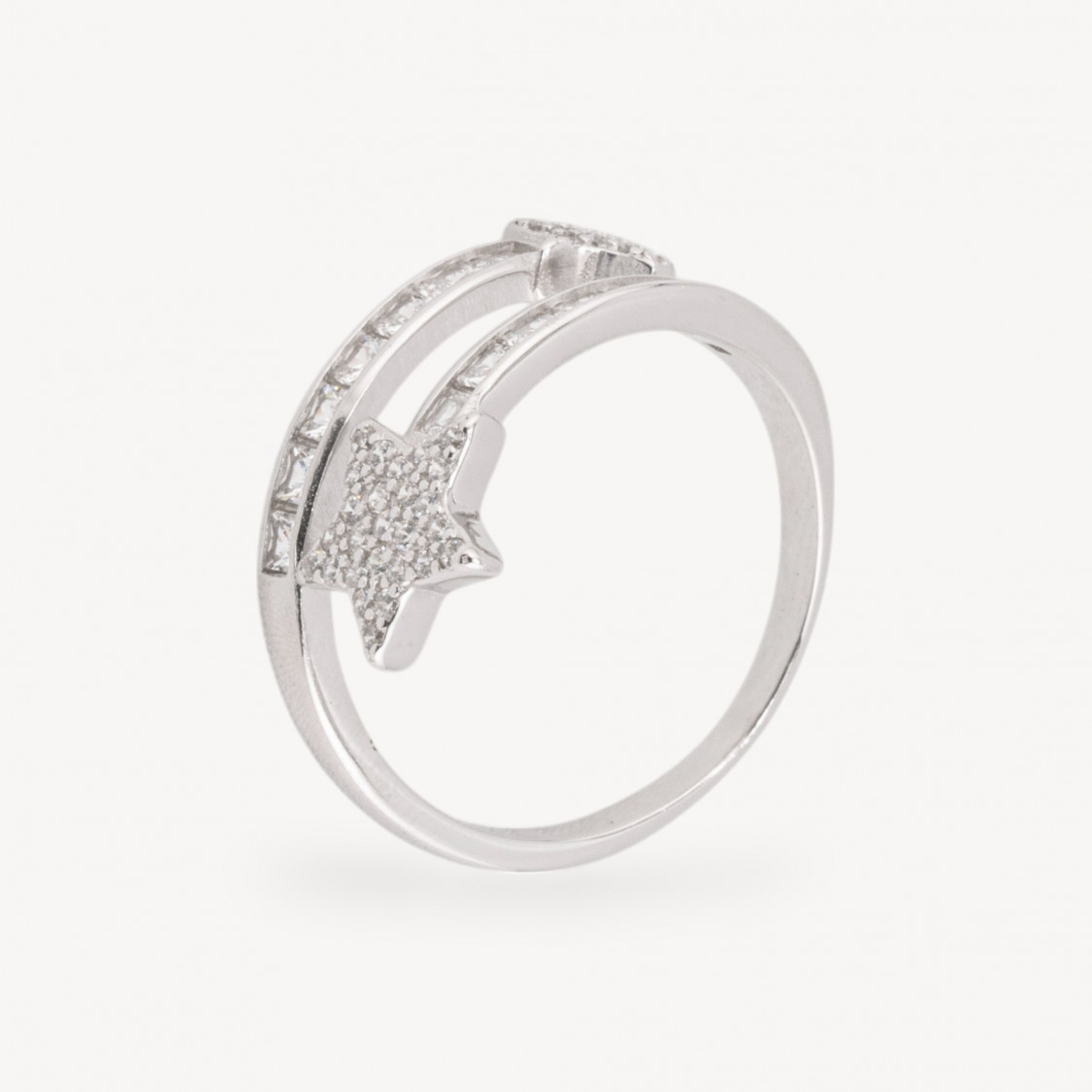 Anello Gioiello In Argento 925 Con Pietra Incastonata-BAGUES EN ARGENT 925 | Worldofjewel.com