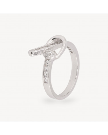 Anello Gioiello In Argento 925 Con Pietra Incastonata-925 SILVER RINGS | Worldofjewel.com