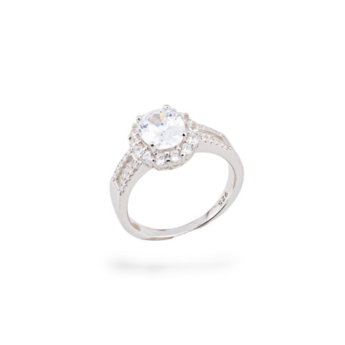 925 Silver Jewel Ring With Stone Set