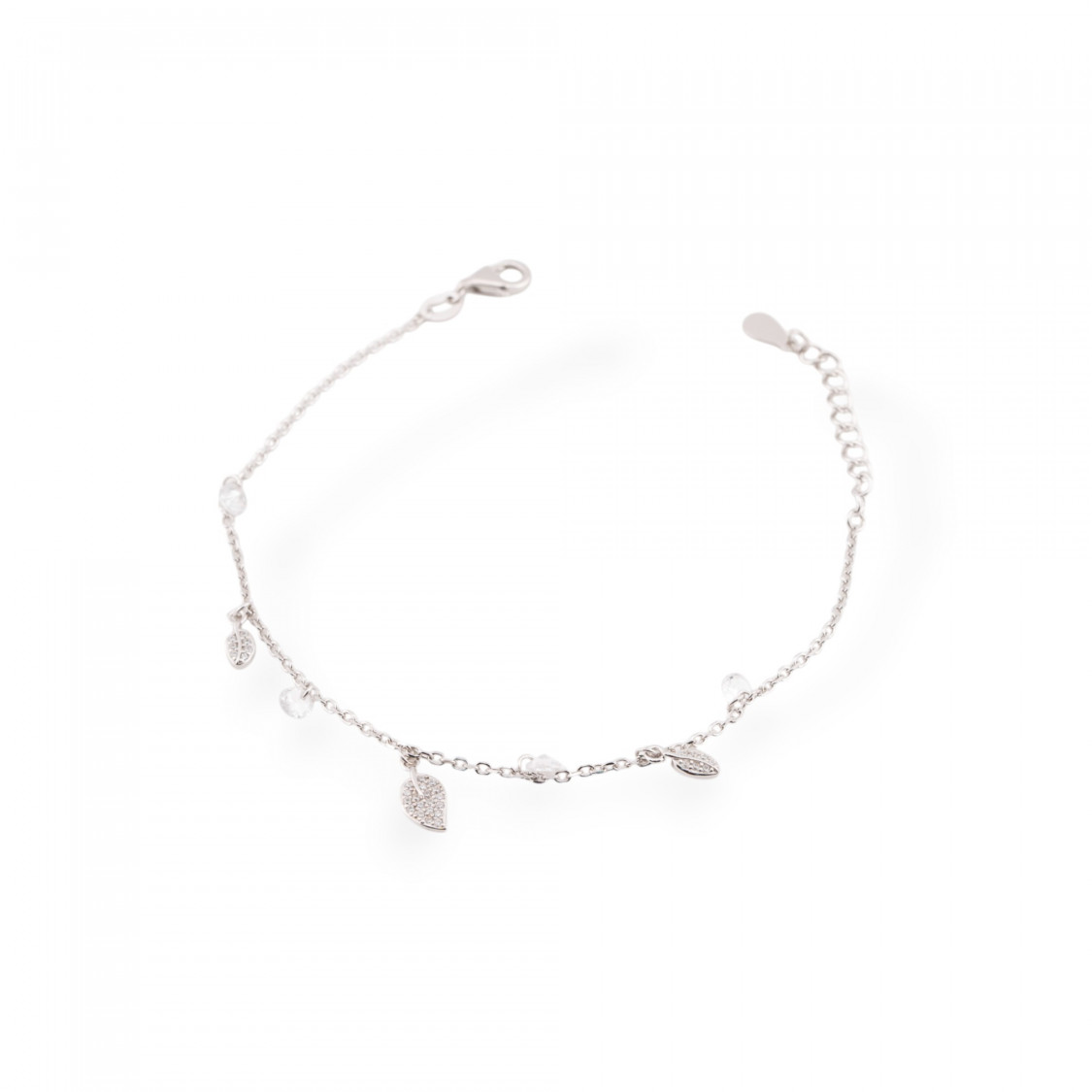 Armbänder aus 925er Silber mit Zirkonia und Kette-SILBER 925 | Worldofjewel.com