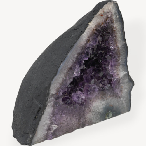 Natürliche Amethyst-Geode, 20 x 17 cm, Gewicht 5,20 kg