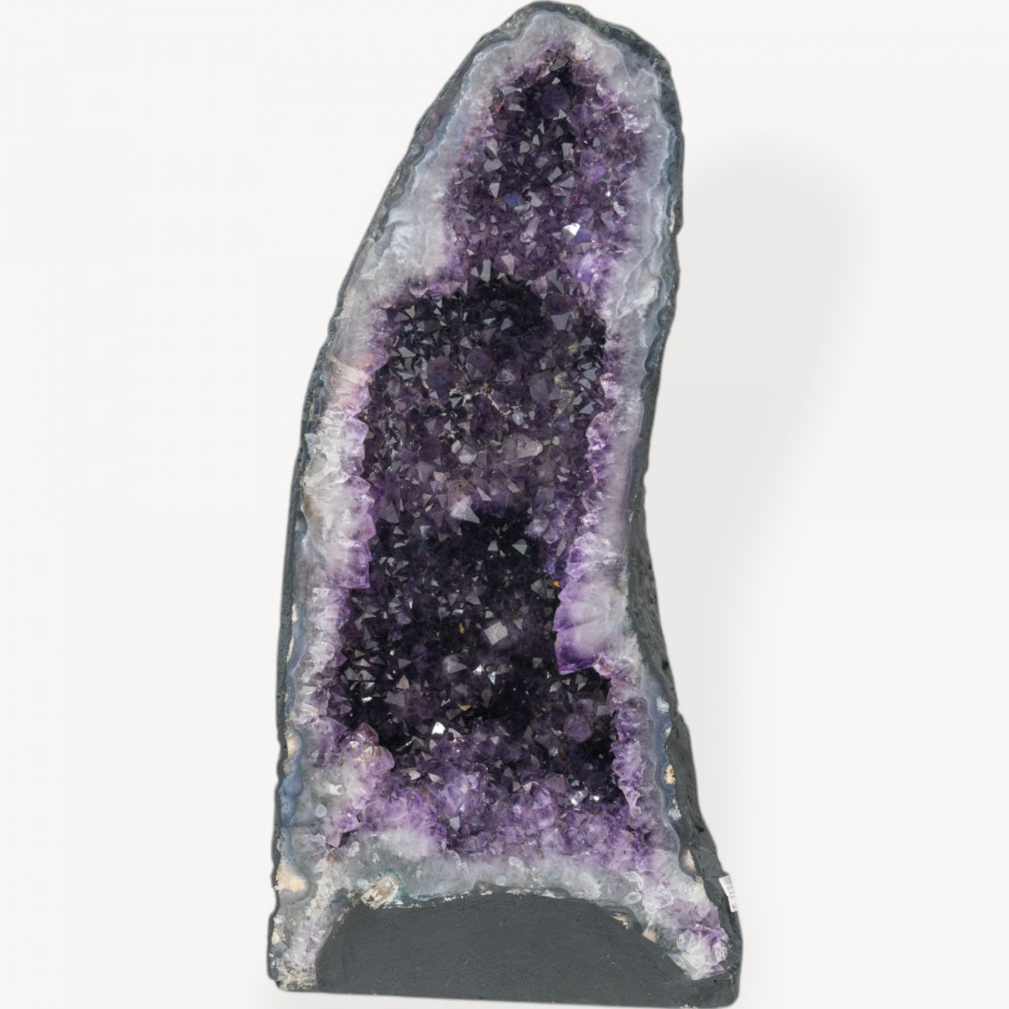 Natural Amethyst Geode 26x53cm weight 22.55kg-AMETHYST CAVES AND GEODES FOR CRYSTAL THERAPY AND HOME | Worldofjewel.com