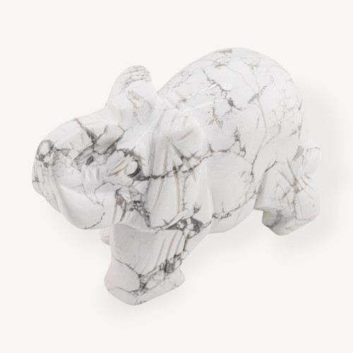 Adorno de estatua de elefante de piedra aulita de 10 cm