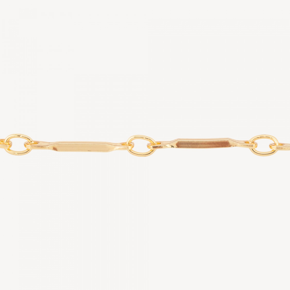 Catena Di Bronzo A Metraggio 2x12mm 1 Metro Dorato-CATENE DI OTTONE E BRONZO | Worldofjewel.com