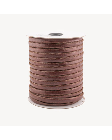 Cordone Di Vera Pelle Piatto 10mm 36 Metri Marrone-Categorie | Worldofjewel.com