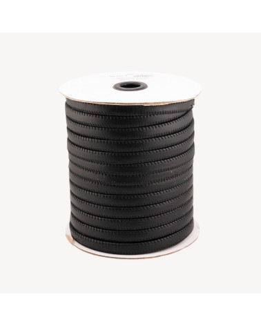 Cordone Di Vera Pelle Piatto 10mm 36 Metri Nero-Categorie | Worldofjewel.com