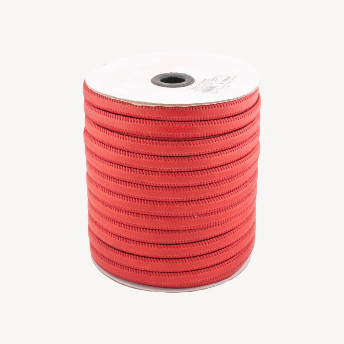 Cordone Di Vera Pelle Piatto 10mm 36 Metri Rosso-Categorie | Worldofjewel.com