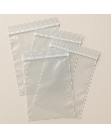 Buste Di Plastica Ziplock Minigrip 18x26cm 100pz-BUSTE MINIGRIP CON CHIUSURA A PRESSIONE PER MINUTERIA E GIOIELLI | Worldofjewel.com