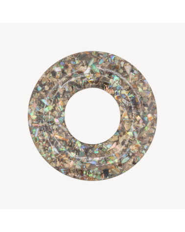 Componente Di Resina Con Mosaico Madreperla 6,5cm MOD2-COMPONENTI DI RESINA | Worldofjewel.com