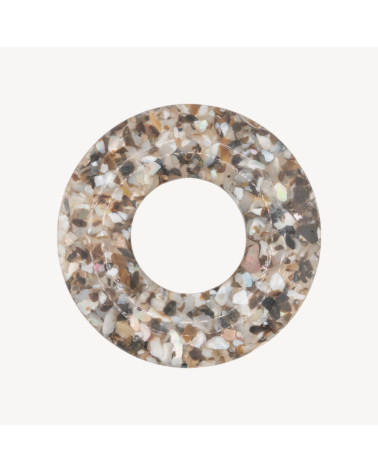 Componente Di Resina Con Mosaico Madreperla 6,5cm MOD4-COMPONENTI DI RESINA | Worldofjewel.com