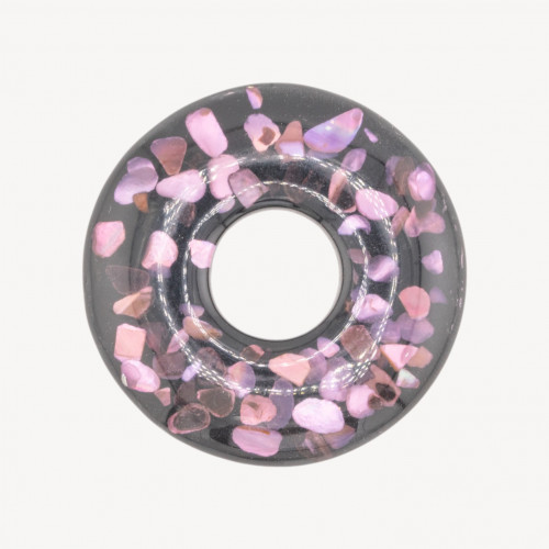 Élément en résine avec mosaïque de nacre 6 cm MOD2