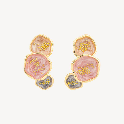 Isabella Collection Enamelled Bijoux Earrings, 1 Pair