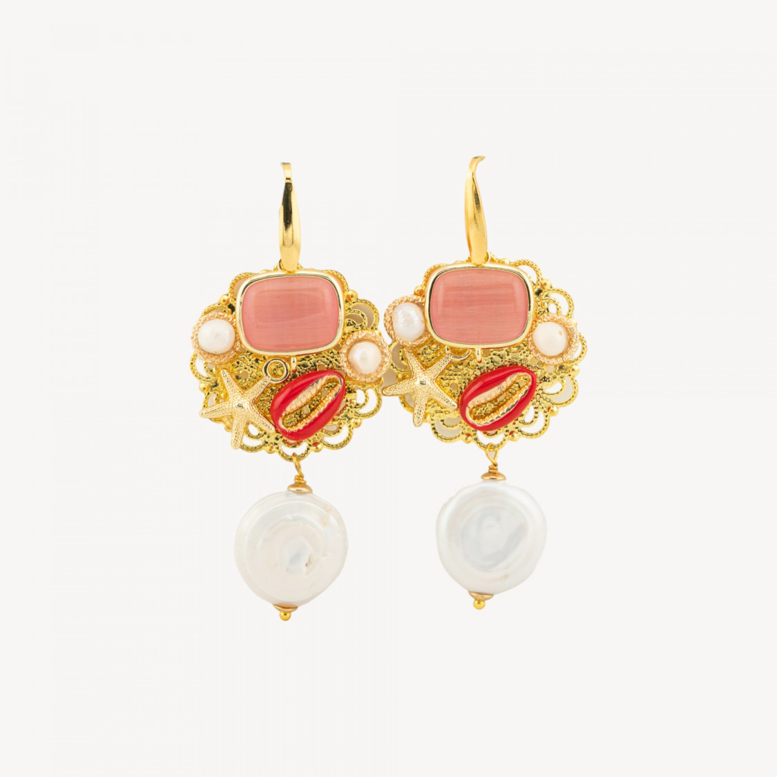 Orecchini Di Bronzo E Pietre E Cristalli MOD.3-BRONZO CRYSTAL | Worldofjewel.com