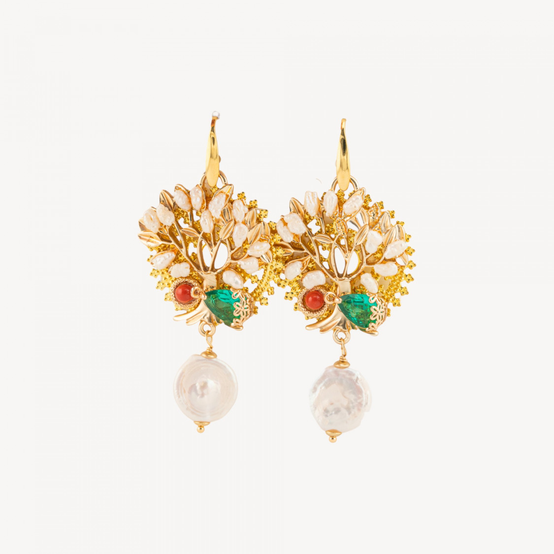 Orecchini Di Bronzo E Pietre E Cristalli MOD.30-BRONZO CRYSTAL | Worldofjewel.com