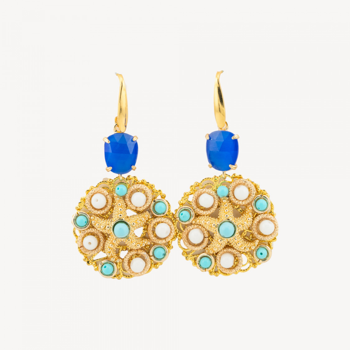 Orecchini Di Bronzo E Pietre E Cristalli MOD.5-BRONZE CRISTAL | Worldofjewel.com