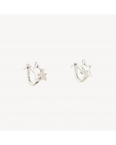 Orecchini In Argento 925-ΣΚΟΥΛΑΡΙΚΙΑ LUXE ΑΣΗΜΕΝΙΟ 925 | Worldofjewel.com