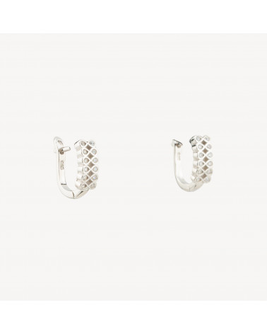 Orecchini In Argento 925-ΣΚΟΥΛΑΡΙΚΙΑ LUXE ΑΣΗΜΕΝΙΟ 925 | Worldofjewel.com