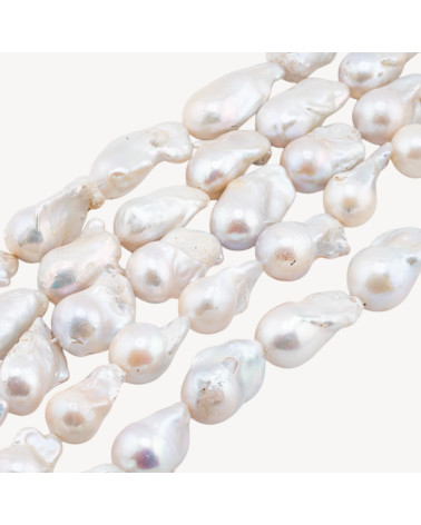 Perle Di Fiume Barocche A Goccia (FSE) 75-80gr Bianco-PERLE BAROCCHE | Worldofjewel.com