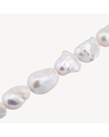 Perle Di Fiume Barocche A Goccia (FSE) 140-150gr Bianco-BAROCKE PERLEN | Worldofjewel.com
