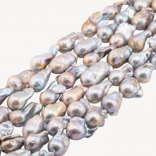 Perles de rivière baroques en forme de goutte (FSL) 85-90 g