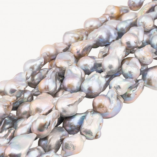 Barocke tropfenförmige Flussperlen (FSL) 90-100 g