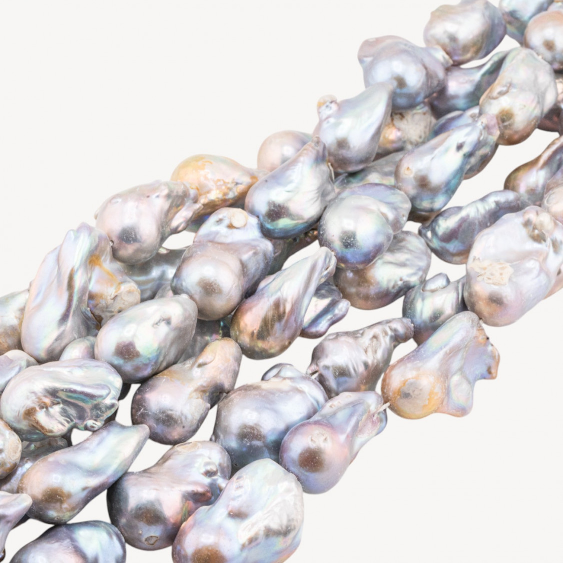 Perle Di Fiume Barocche A Goccia (FSL) 110-120gr-BAROQUE PEARLS | Worldofjewel.com