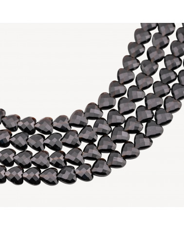 Onice Cuore Piatto Sfaccettato Taglio Rigido 8mm-ONICE | Worldofjewel.com