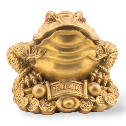 Tierfigur aus Messing, 12 x 8,5 cm