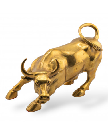 Soprammobile Statua Di Ottone Animalier 18x13cm-STATUETTES | Worldofjewel.com